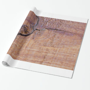 Gesneden hout cadeaupapier