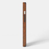 Gesneden hout Shalom iPhone Hoesje (Linkerkant)