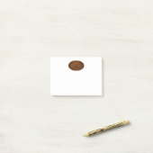Gesneden Hout Shema Israël Post-it® Notes (Op bureau)