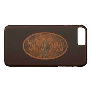 Gesneden hout Shema Yisrael Case-Mate iPhone Case