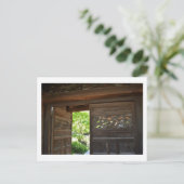 Gesneden, Houten Poorten: Zojoji-tempel, Tokio Briefkaart (Staand voorkant)