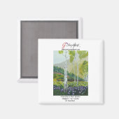 "Gesneden in een boom" Magneet (Voorkant / Achterkant)