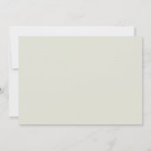 Gesneden Initialen Hart Eikenboom Huwelijksuitnodi Kaart (Achterkant)