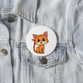 gesneden kat ronde button 7,6 cm (In situ)