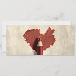 Gesneden kettinghartrepen Gift Kaart