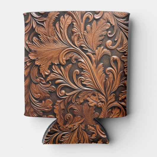  gesneden leder blikjeskoeler (Voorkant)