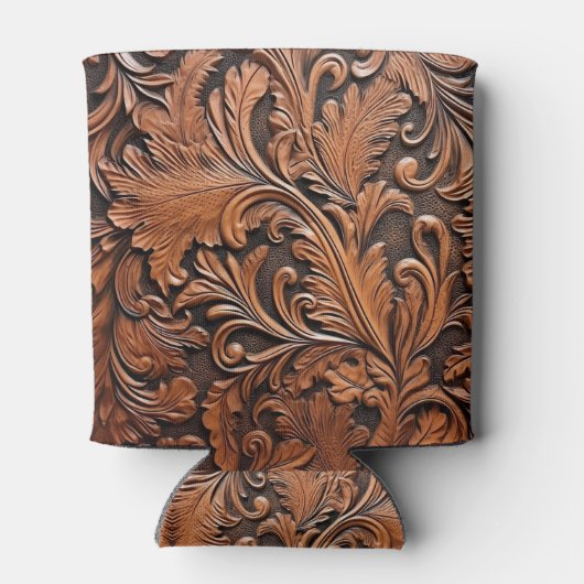  gesneden leder blikjeskoeler (Achterkant)