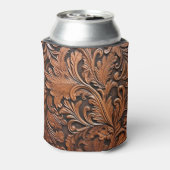 gesneden leder blikjeskoeler (Blikje Achterkant)