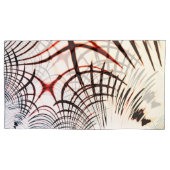 Gesneden lijnen van verschillende kleuren, lichte kussensloop (Voorkant-Links)