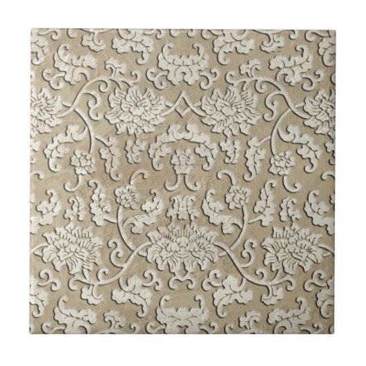  gesneden marmeren Tegel Tegeltje (Voorkant)