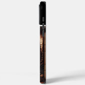 Gesneden Moose houten teken Case-Mate iPhone Case (Achterkant / Links)