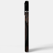 Gesneden Moose Wood Art Case-Mate iPhone Case (Achterkant / Links)