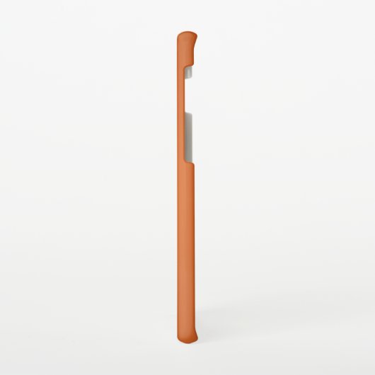 Gesneden Motief Ontwerp op Bruin Samsung Galaxy Hoesje (Linkerkant)