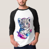 GESNEDEN PIJLTJESHAREN T-SHIRT (Voorkant)