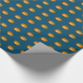 gesneden pompoenpapier cadeaupapier (Hoek)