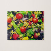 Gesneden Salade & Fruit Lunch - 8x10 - 110 stuk Legpuzzel (Horizontaal)