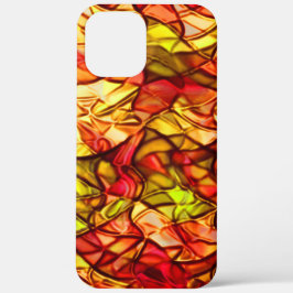 Gesneden snoeren verborgen onder een rode paaier Case-Mate iPhone case