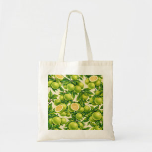 Gesneden Sweetie Citrusfruit Patroon Tote Bag