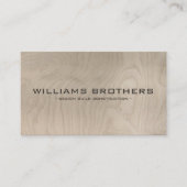 Gesneden tekst Bouwbouwers Aannemers Visitekaartje (Voorkant)