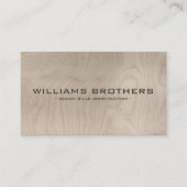 Gesneden tekst Bouwbouwers Aannemers Visitekaartje (Voorkant)