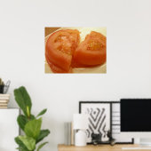 Gesneden tomaat poster (Thuiskantoor)