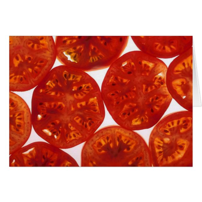 Gesneden tomaten (Voorkant Horizontaal)