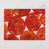 Gesneden tomaten briefkaart (Voorkant)