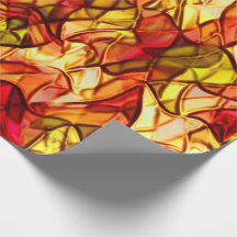 Gesneden touwen verborgen onder een rode paaistof