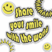 GESNEDEN VINYLSTEAKER STICKER (Voorkant)