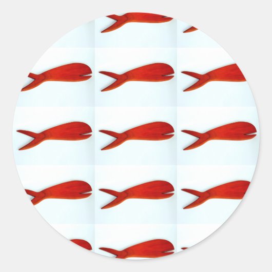 Gesneden vis stickers (Voorkant)