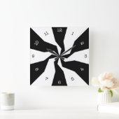 Gesneden wandklok (Huis)