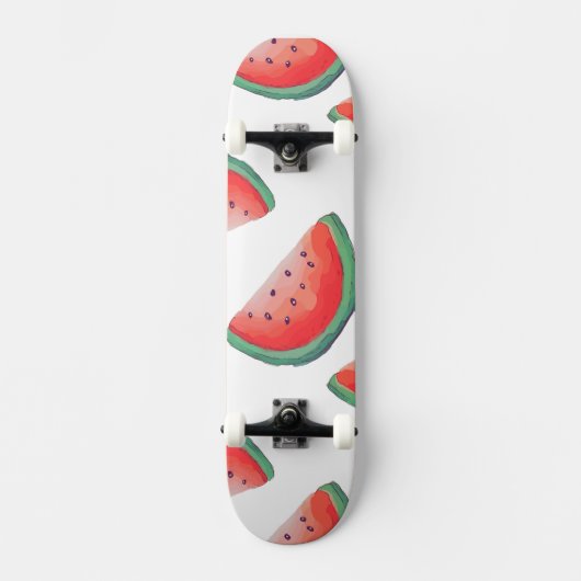Gesneden watermeloen persoonlijk skateboard (Voorkant)