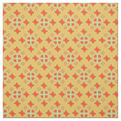 Gesnijpte Diamond Quatrafoil, herhaalde structuur Stof (Swatch)