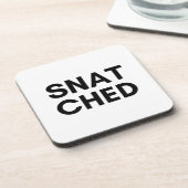 gesnuffeld bier onderzetter (Linkerzijde)