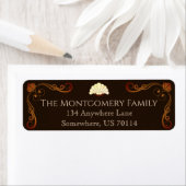  gesofisticeerde Bronze Flourishes van 1920 Etiket (Insitu)