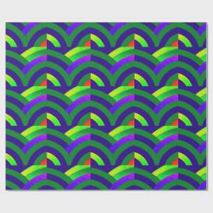 gesofisticeerde , stijlvolle chevrons cadeaupapier