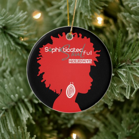 Gesofisticeerde Ziel    Keramisch Ornament (Boom)