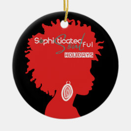 Gesofisticeerde Ziel    Keramisch Ornament