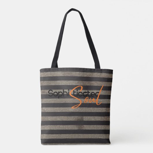 Gesofisticeerde ziel tote bag (Achterkant)