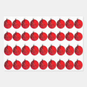 Gesorteerd kerstpapier inpakpapier vel (Voorkant 3)