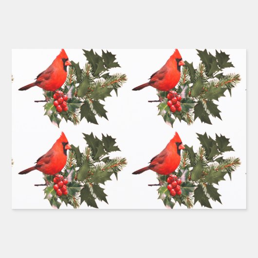 Gesorteerd kerstpapier inpakpapier vel (Voorkant 2)