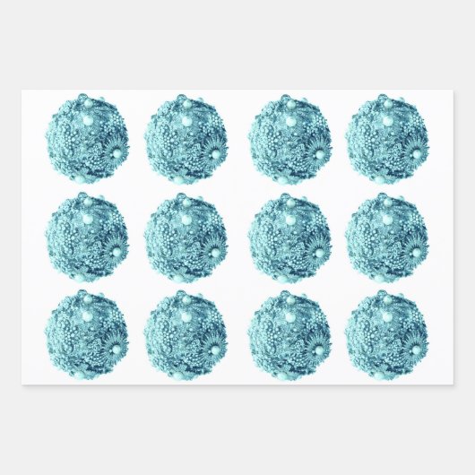 Gesorteerd kerstpapier inpakpapier vel (Voorkant 3)