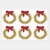 Gesorteerd kerstpapier inpakpapier vel (Voorkant)