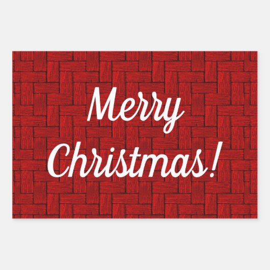 Gesorteerd kerstpapier inpakpapier vel (Voorkant)