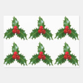 Gesorteerd kerstpapier inpakpapier vel (Voorkant 2)