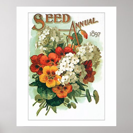 gesorteerd pakket van bloemen poster (Voorkant)