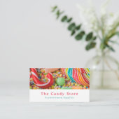 Gesorteerd Snoep, suikerwerk Visitekaartje (Staand voorkant)
