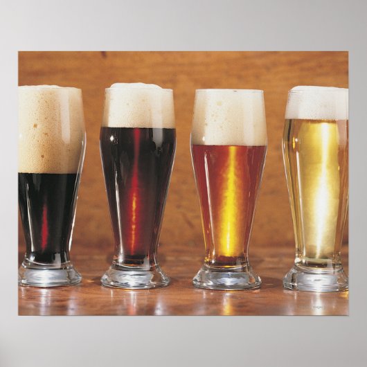 Gesorteerde bier en walvissen poster (Voorkant)
