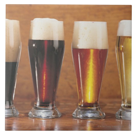 Gesorteerde bier en walvissen tegeltje (Voorkant)