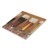 Gesorteerde bier en walvissen tegeltje (Zijkant)